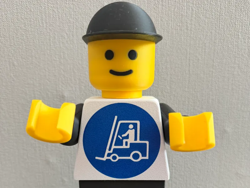 Stapler Brickman 20cm Figur