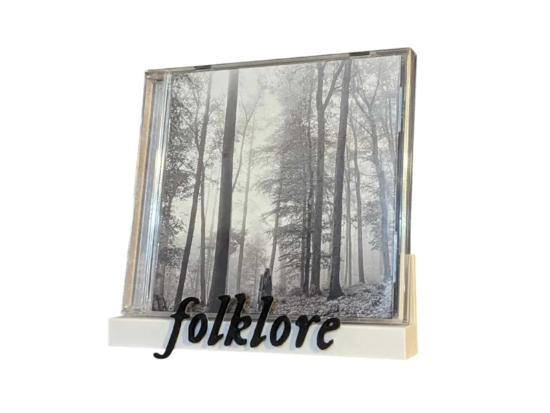 Folklore Taylor Swift CD Shelf