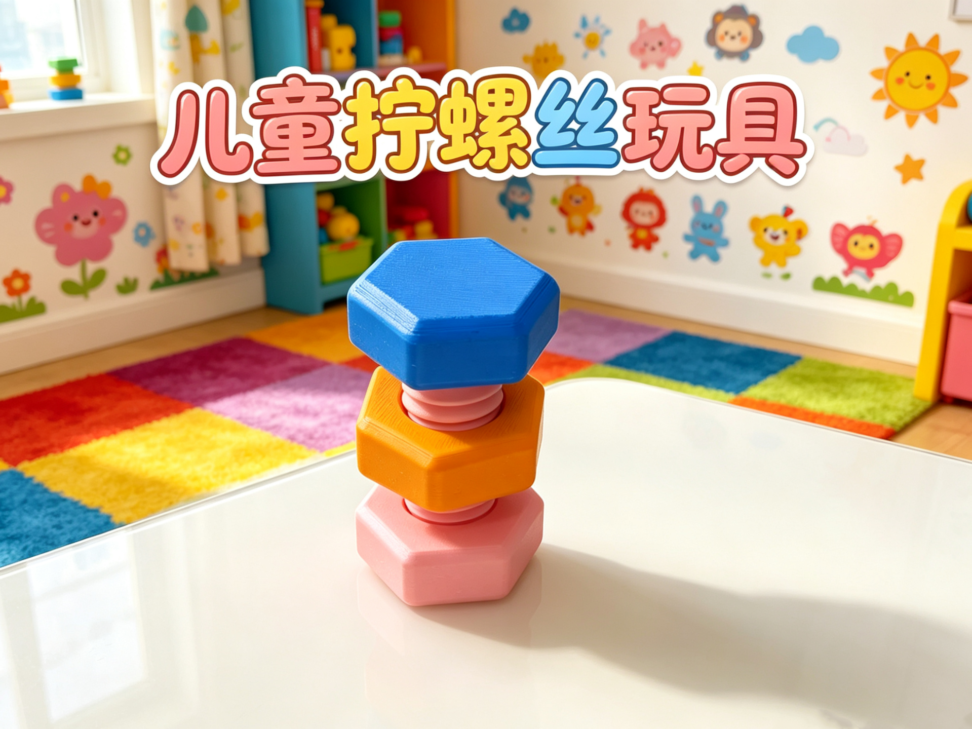 儿童拧螺丝玩具/解压玩具