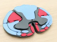 3 Colors (red, blue, gray)
