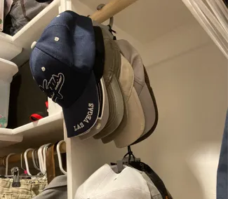 Hat Hanger now stackable