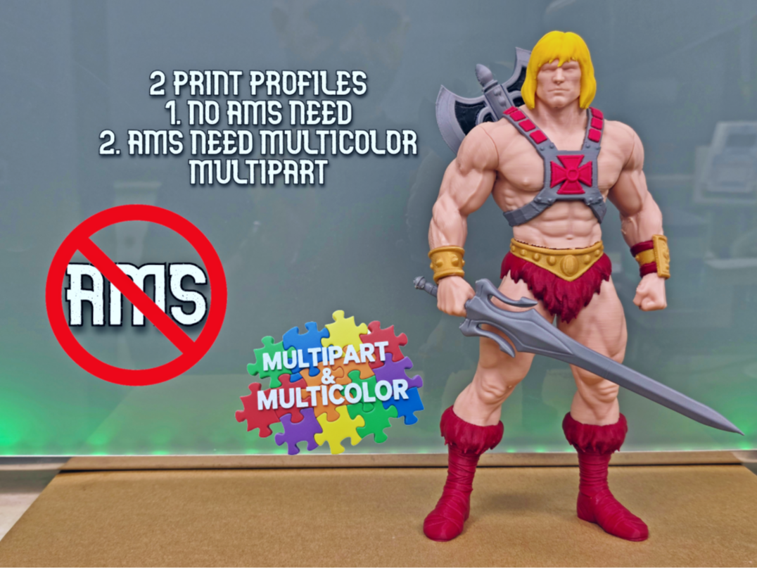 Warrior Prince Adam  / NO AMS