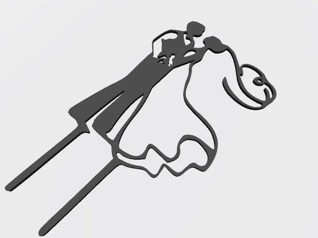Cake Topper - Weding