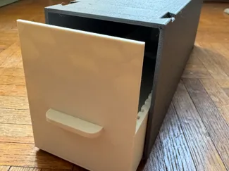 Bigger TCG Card Storage  (updated handle and wall)
