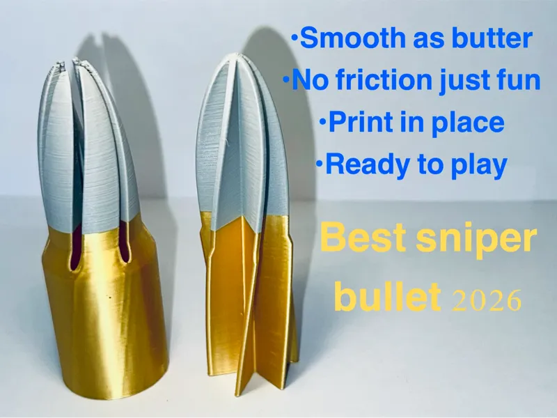 Sniper Fidget Smooth Slide  – No Blocking