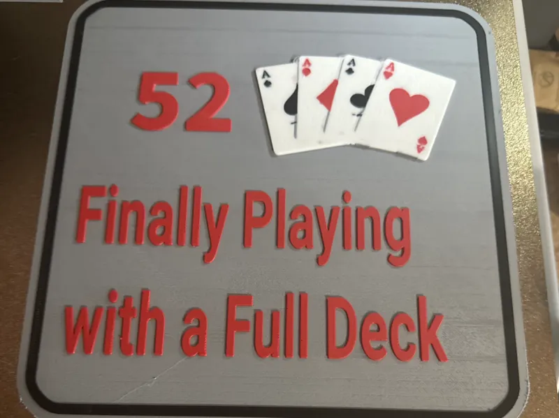 52 Playing with a full deck