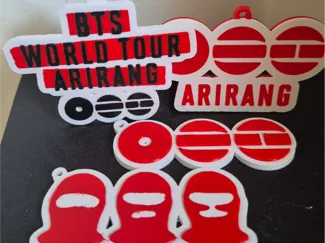 Llavero gira de BTS Arirang World Tour