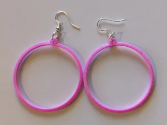 Earring. Simple model