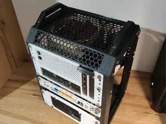 Vented Bot and Top panel for Lab Rax 10 inch Rack