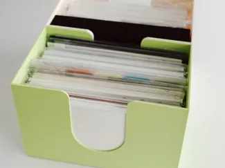 Storage box for A6 Personal/Bible refill papers