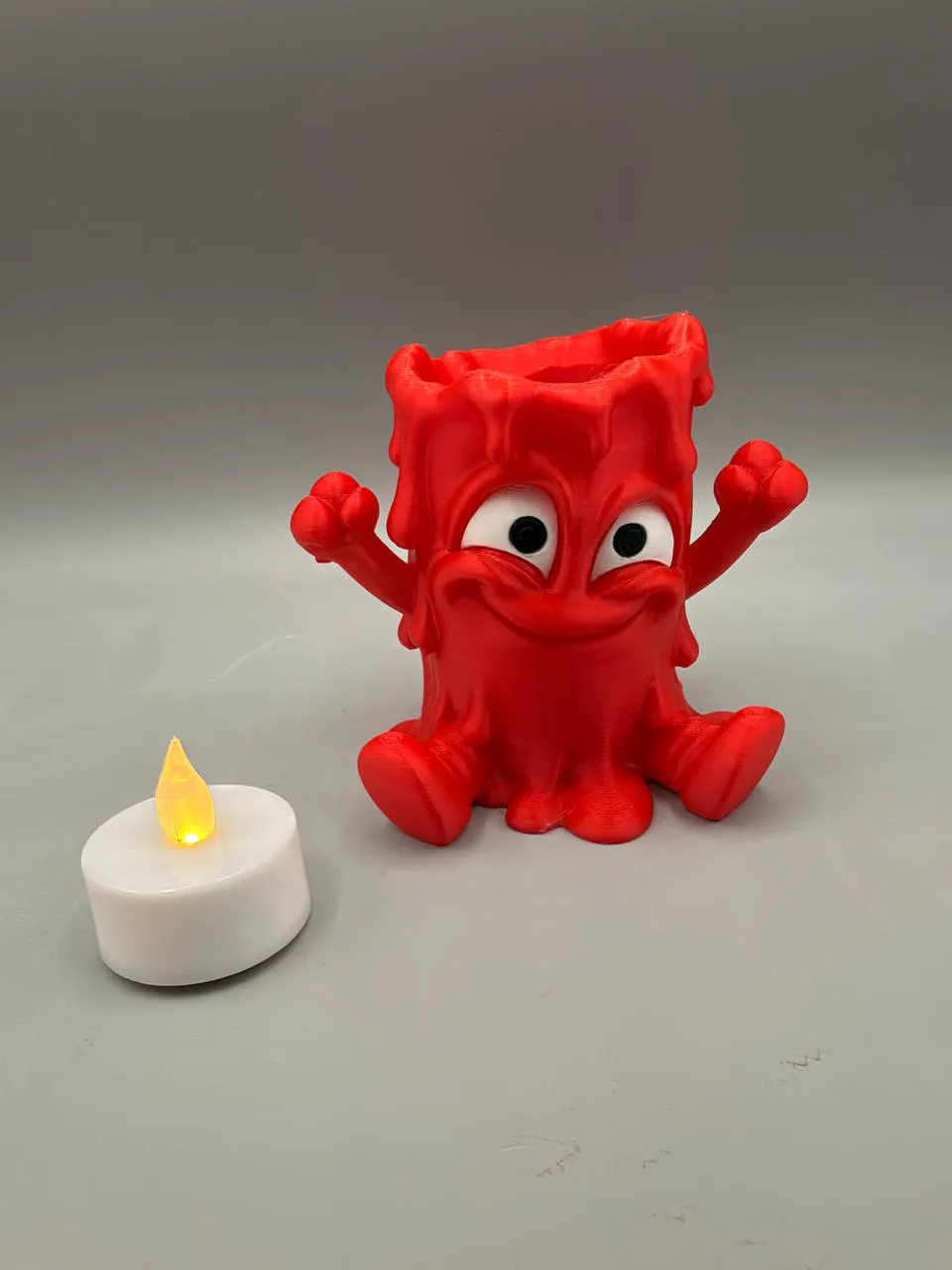 Happy Candle - Free 3D Print Model - MakerWorld