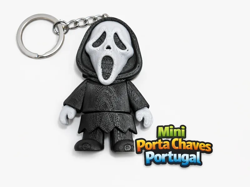 Ghostface Mini Porta-Chaves (Chibi)