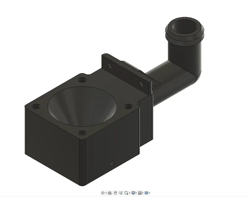 3D Flying Bear Laserman replacement head/duct