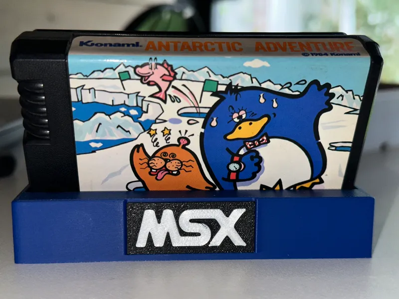 MSX Cartridge Stand for 10 cartridges