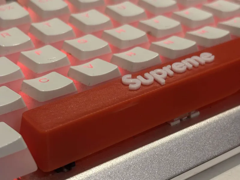 Supreme Spacebar Keycap