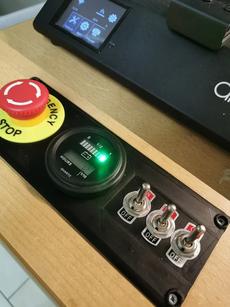 Control Panel 3D Printer by daniel.k - MakerWorld