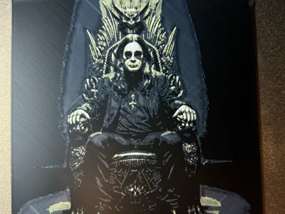 Ozzy Osbourne Bat Throne Prince of Darkness