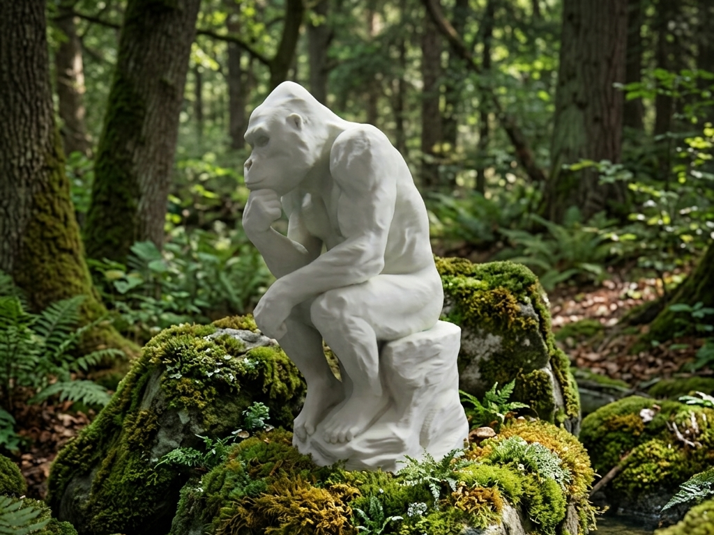 The Thinker-Gorilla