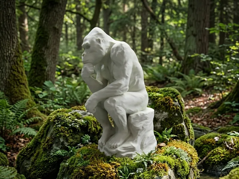 The Thinker-Gorilla