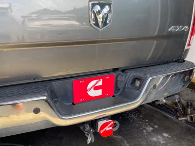 Cummins Hitch Receiver cover 