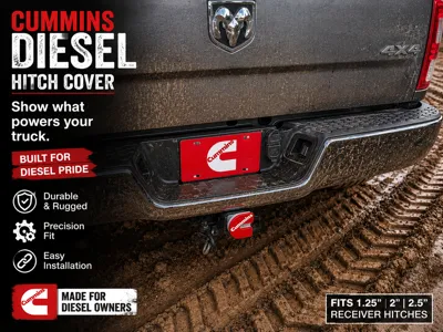 Cummins Hitch Receiver cover 