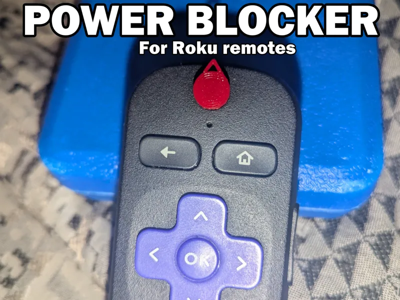 Power Blocker - for Roku Remotes