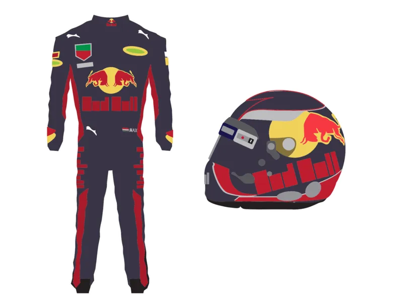 F1 Red Bull Racing suit Hueforge
