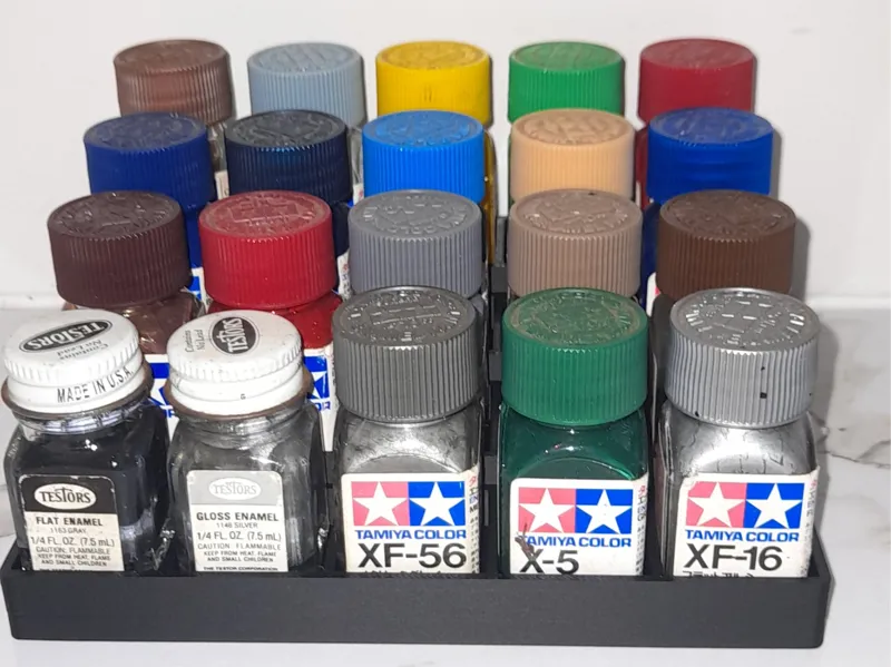 Tamiya 10ml Enamel 4x5 paint organiser