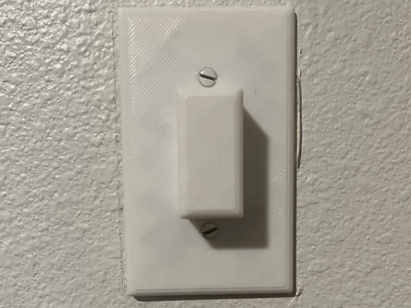 Useless Light Switch Cover