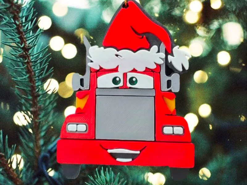 Mac Pixar Cars Christmas Ornament