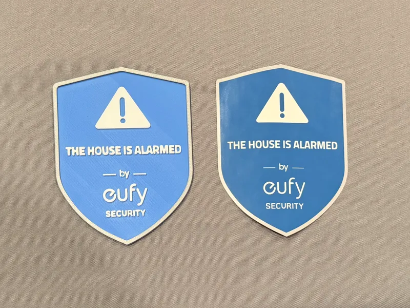 Eufy Security Sign: Durable 3D Printed Replacement