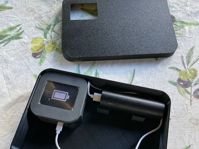 Box mit Deckel für WLANThermo (WLAN Thermometer)