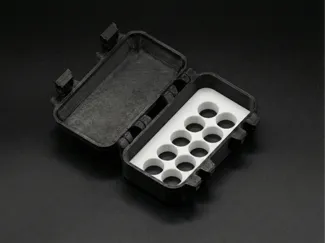 10x Peptide Vial Case (3ml) SnapLock (No Hardware)
