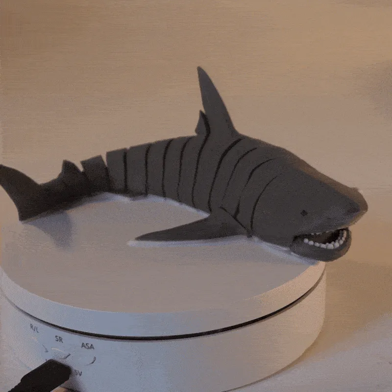 ARTICULATED SHARK view 3