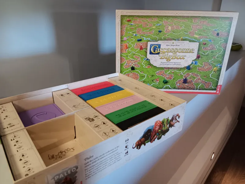 Carcassonne Big boxes: storage