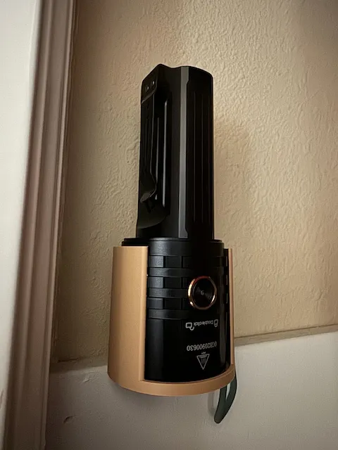 Fenix flashlight wall mount