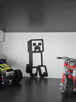 Silhouette murale Creeper Minecraft — photo 4