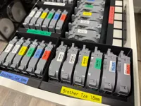 Range-rubans Gridfinity pour Brother P-Touch TZE — photo 1