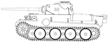 Letrero o emblema decorativo: 1/35 VK 36.01 (H) — vista de referencia 3