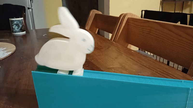 Rabbit with the ramp - dynamic walk