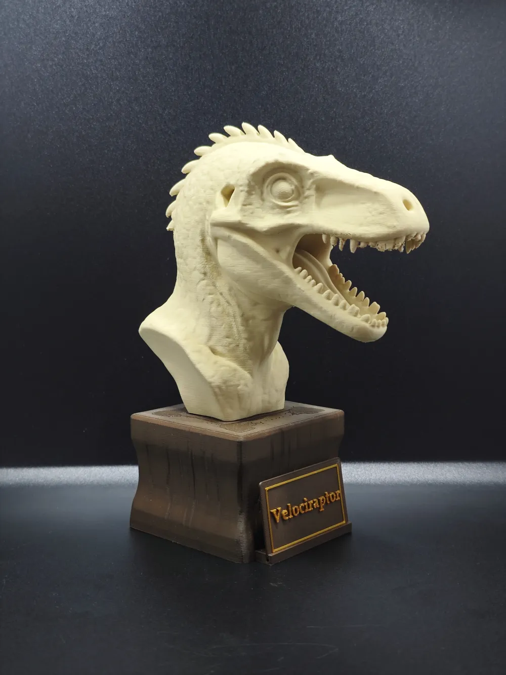 Velociraptor Bust Jurassic World Jurassic Park by sh85_Printing ...