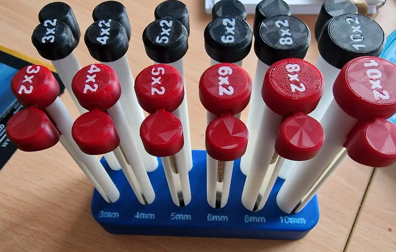 Stand for Brian Dean's Version 4 embedded magnet dispenser
