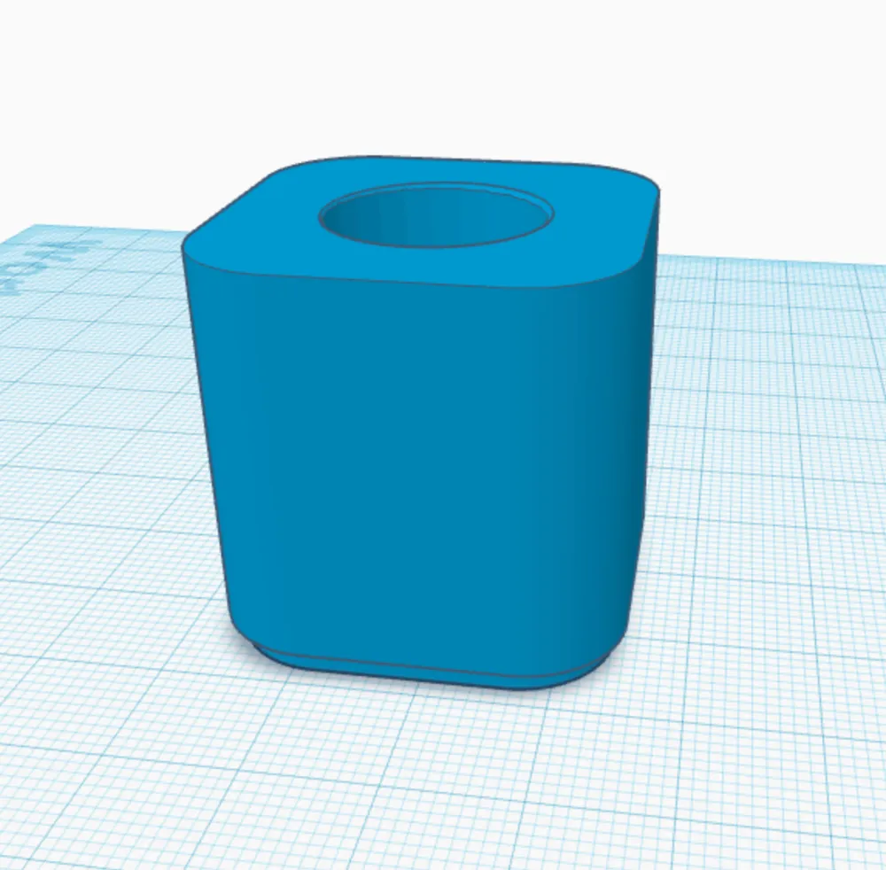 Cube Razor Razor Cube Stand — for Harry's Razors by andysmith_ca - MakerWorld