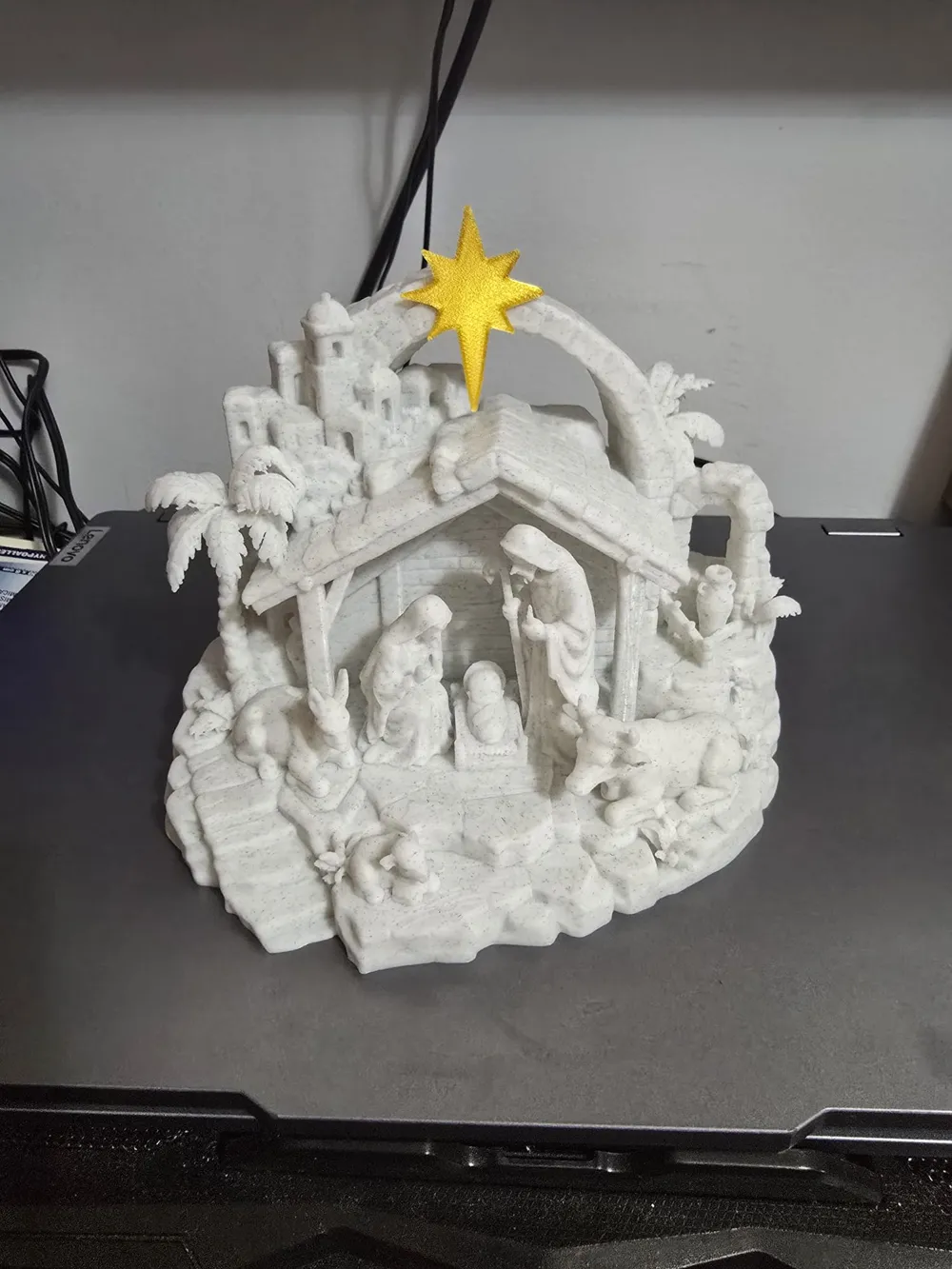 Nativity Sample Nativity Scene Star of Bethlehem - / - Christmas Diorama - Free 3D ...