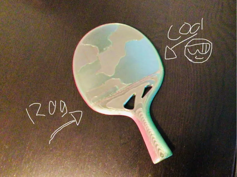 raquette de ping pong 