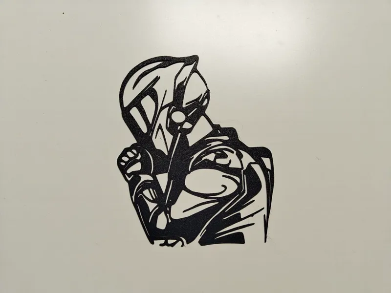 Sleek Rider Silhouette