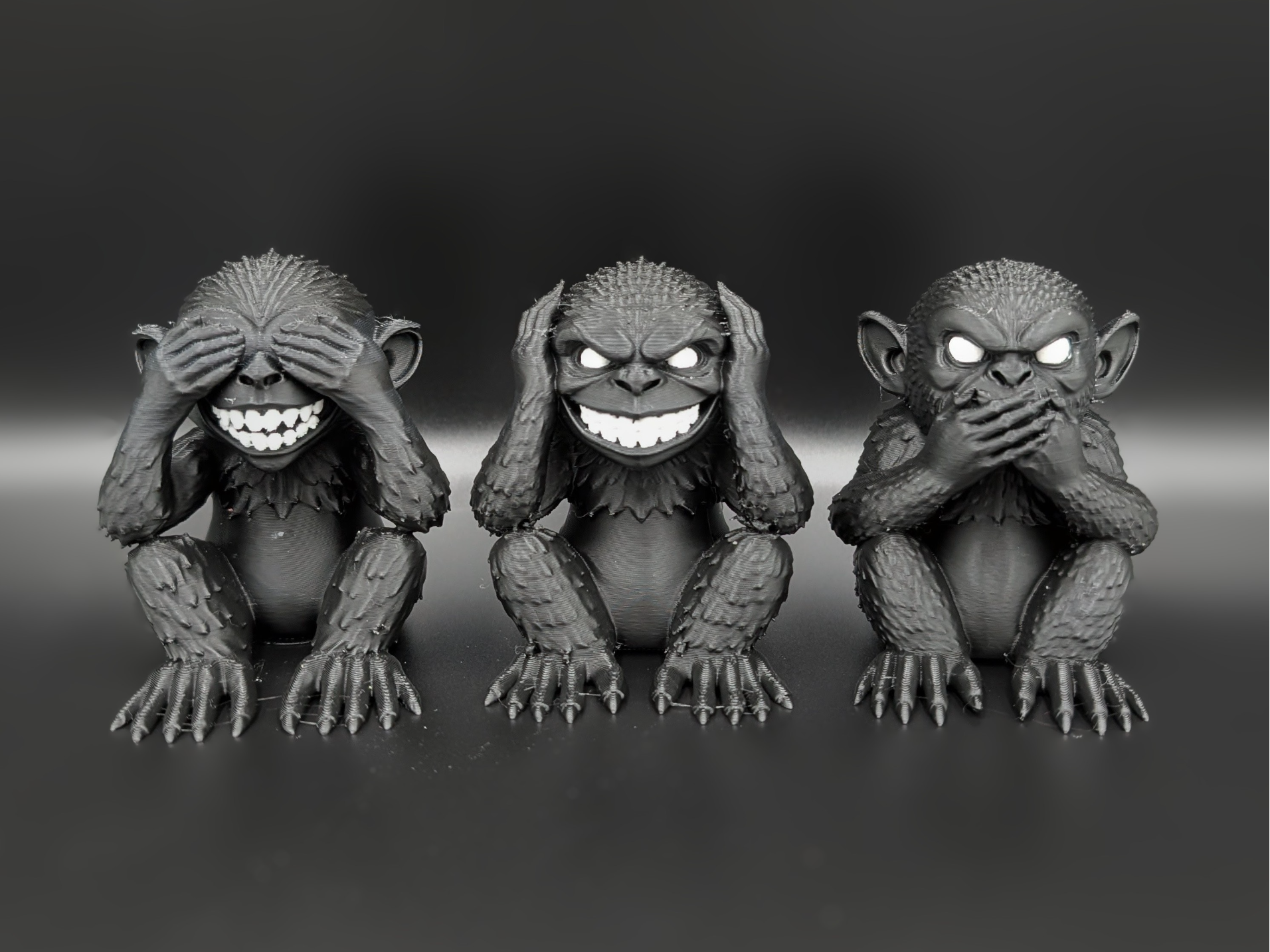 The 3 Wise Gremlins - No Evil Collection