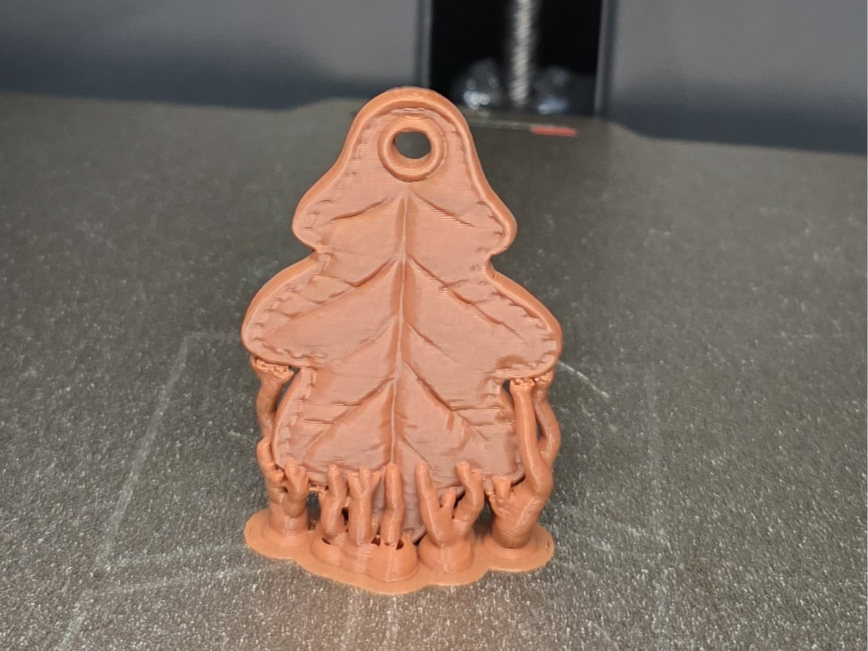 Leaf keychain Foglia portachiavi