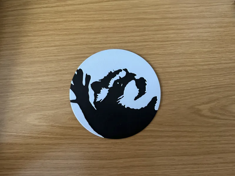 Pedro Raccoon 2D Plate