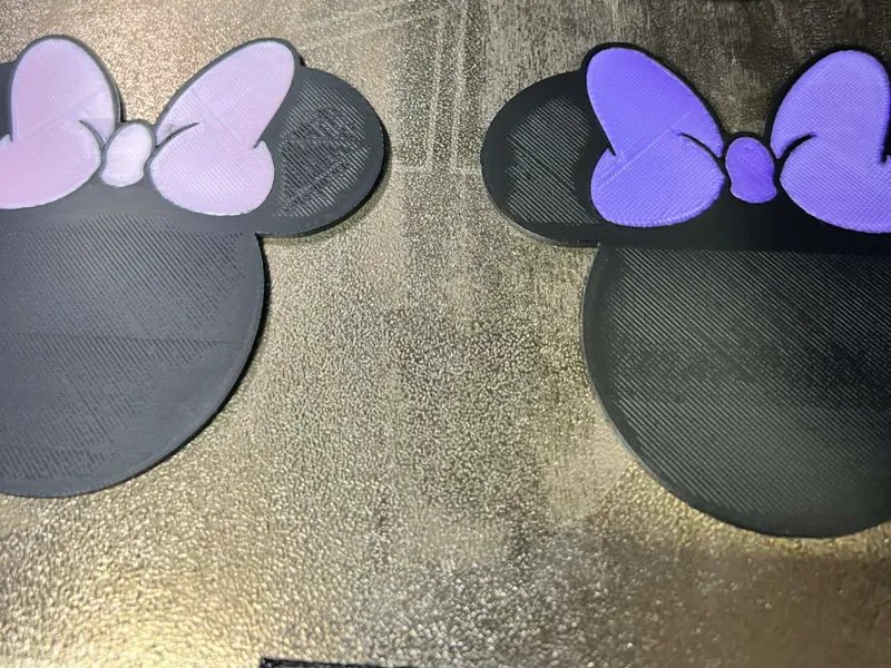Minnie mouse cake topper 